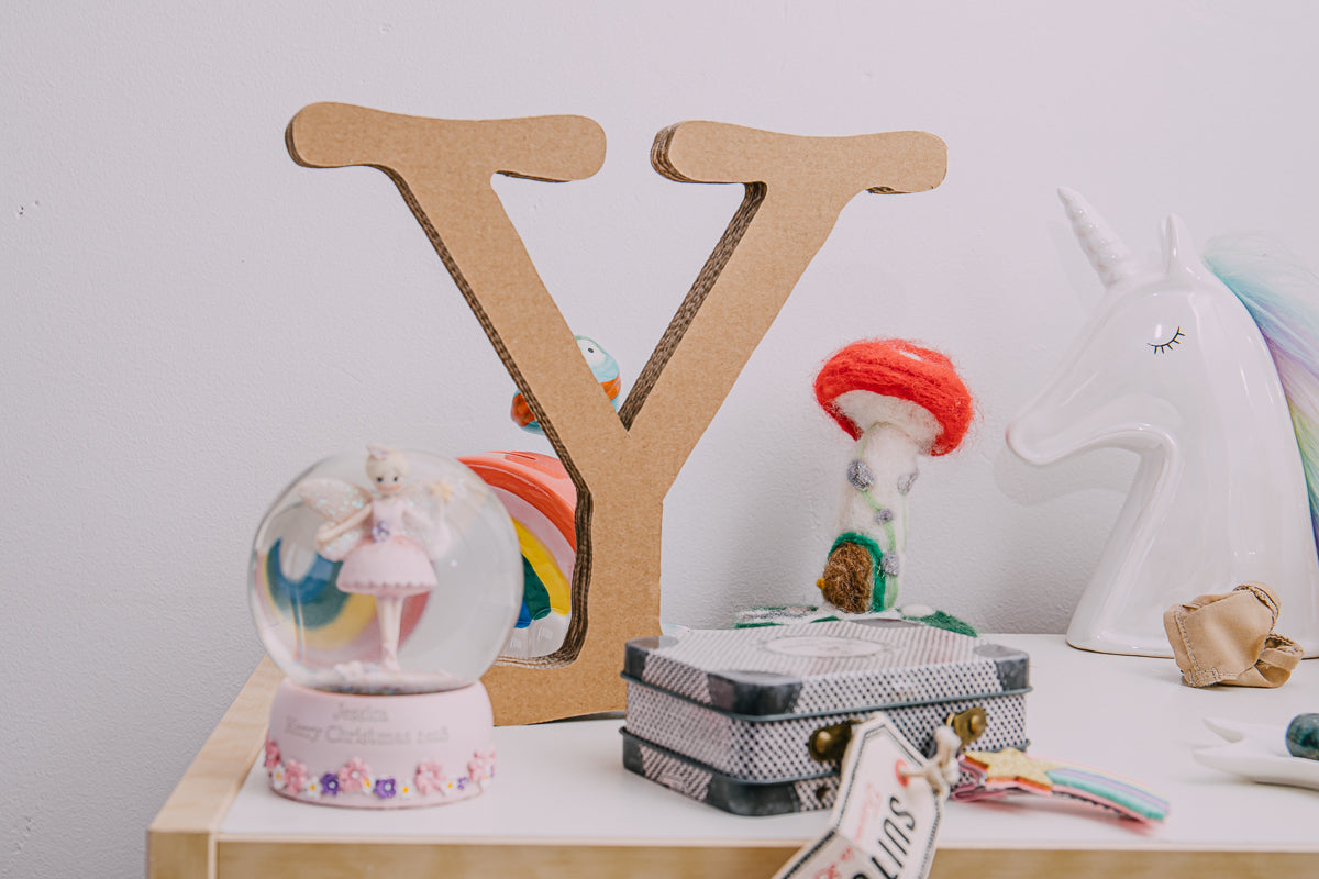 Cardboard Letters & Numbers