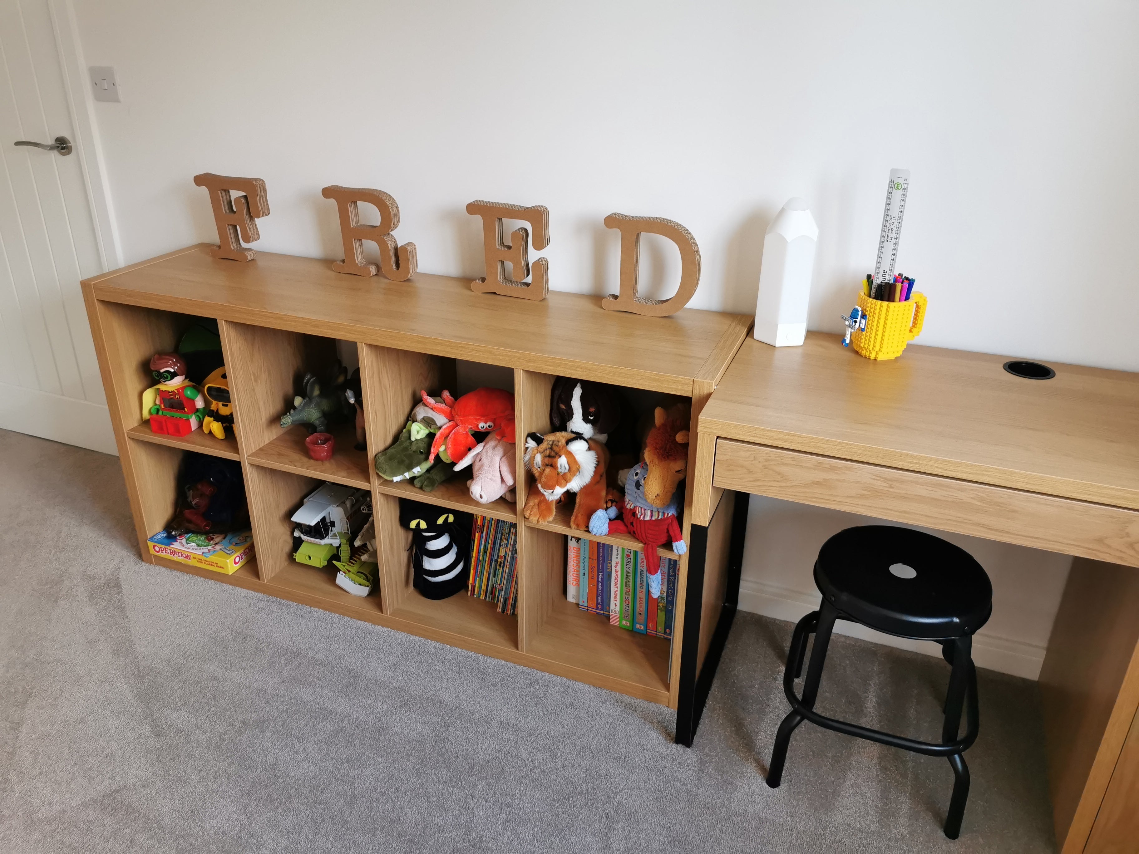 Cardboard Letters & Numbers