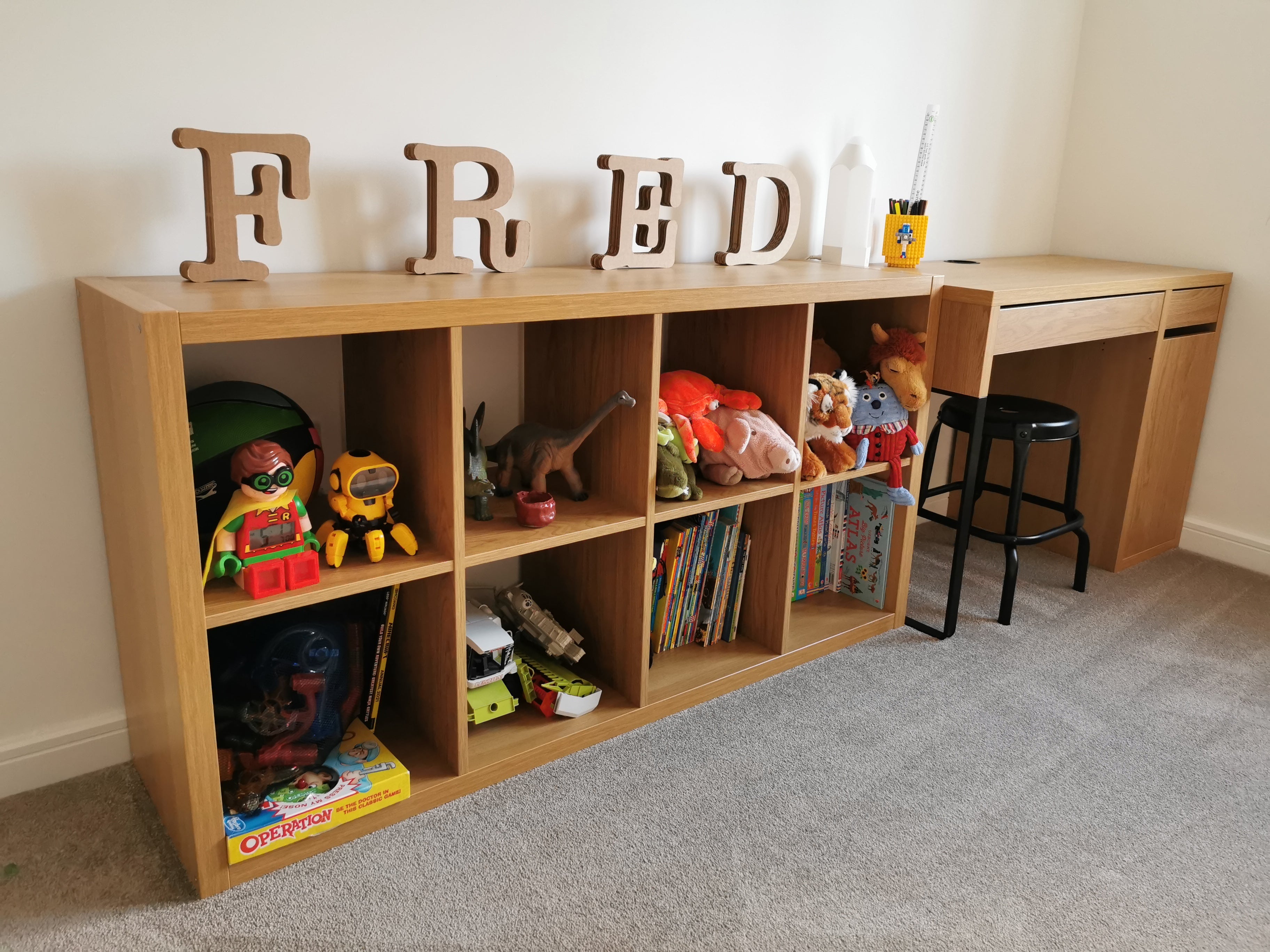 Cardboard Letters & Numbers
